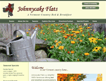 Tablet Screenshot of johnnycakeflats.com